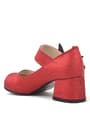 Winx Red Shiny Butterfly Kids Girls Heeled Shoes
