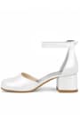 Merida Pearl Shiny Shiny High Heeled Girls Party Shoes