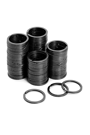 30 Adet Platin Renk 3 cm Metal Anahtarlık Halkası