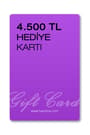 Hediye Kartı 4.500 TL (Basılı) HDY-KRT-4500