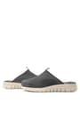 Heep Medical Dark Grey Cream Based Comfort Sports Slippers