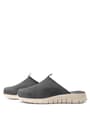 Heep Medical Dark Grey Cream Based Comfort Sports Slippers