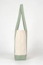 Heep Mint Yeşili Cepli Kanvas Tote Çanta HC-003-KRY
