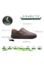 Izderi Tan Colorc Leather Large Number Men's Diabetic Anatomical Shoes