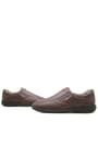 Izderi Tan Colorc Leather Large Number Men's Diabetic Anatomical Shoes