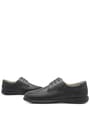 Diabetic Men's Leather Anatomic Black Izderi Small Size Shoes