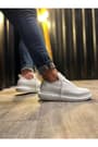 JY914 Drake Bağcıklı Cilt Erkek Günlük Sneaker Ayakkabı CBT Beyaz
