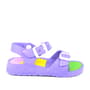 Mor Bantlı Kız Çocuk Sandalet - C040-MO