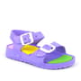 Mor Bantlı Kız Çocuk Sandalet - C040-MO