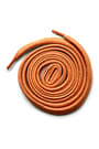 Orange 1 cm Thickness Unisex 1 Pair Sports Shoes Laces