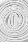 White 1 cm Thickness 1 Pair Sports Shoes Laces