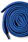 Saxe Blue 1 cm Thickness 1 Pair Unisex Sports Shoes Laces