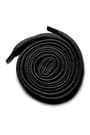 Black 1 cm Thickness 1 Pair Sports Shoes Laces