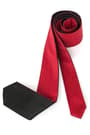 Children's Double Sided Thin Red tie
