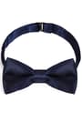 Navy Blue Satin Adjustable Bowtie for Baby and Kids