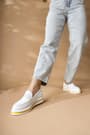 Nancy Beyaz Oxford Loafer Ayakkabı