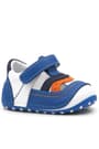 Nino Blue Genuine Leather shoes First Step Baby Boy