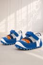 Nino Blue Genuine Leather shoes First Step Baby Boy