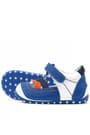 Nino Blue Genuine Leather shoes First Step Baby Boy