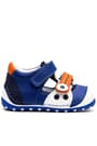 Nino Anatomic Orange Genuine Leather Shoes Summer First Step Navy White