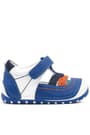 Nino Blue Genuine Leather shoes First Step Baby Boy