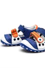 Nino Anatomic Orange Genuine Leather Shoes Summer First Step Navy White
