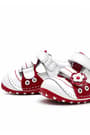 Nino Anatomic White Red Genuine Leather Shoes Summer First Step