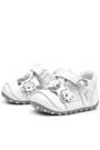 Nino Genuine Leather Silver White Anatomic Shoes Summer First Step
