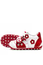 Nino Anatomic White Red Genuine Leather Shoes Summer First Step