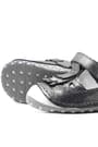 Nino Genuine Leather Tufted Silver Anatomic Shoes Summer First Step Grey