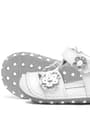 Nino Genuine Leather Silver White Anatomic Shoes Summer First Step