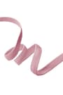 Pembe 12 mm 5 mt Dayanıklı Sert Yassı Elastik Şerit Lastik B-0104-P-12
