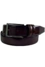 Bordo Rugan 3,5 cm Erkek Casual Kemer