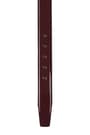 Bordo Rugan 3,5 cm Metal Tokalı Erkek Kemer