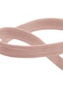 Pudra Renk 12 mm 5 mt Dayanıklı Sert Yassı Elastik Şerit Lastik B-0104-PU-12