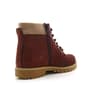 Raker® Neson Hakiki Deri Rahat Bordo Fermuarlı Unisex Çocuk Bot