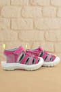 Rakerplus Artico Hakiki Deri Pembe Çocuk Sandalet 5010-P.30