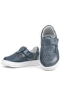 Rakerplus Bheem Genuine Leather Silver Shiny Velcro Baby Sneaker Sandals R625-GS.22