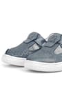 Rakerplus Bheem Genuine Leather Silver Shiny Velcro Baby Sneaker Sandals R625-GS.22