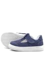 Rakerplus Bheem Genuine Leather Navy Blue Nubuck Velcro Baby Sneaker Sandals R625-LLN.25