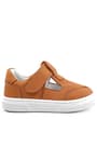 Rakerplus Bheem Genuine Leather Orange Banded Baby Girl Sneaker Sandals R625-TU.21