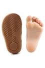 Rakerplus Bob Hakiki Deri Beyaz Barefoot Cırtlı Lastikli Bebek Sneaker Ayakkabı R840-BE.25