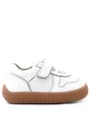 Rakerplus Bob Hakiki Deri Beyaz Barefoot Cırtlı Lastikli Bebek Sneaker Ayakkabı R840-BE.25