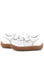 Rakerplus Bob Hakiki Deri Beyaz Barefoot Cırtlı Lastikli Bebek Sneaker Ayakkabı R840-BE.25