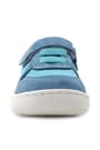 Rakerplus Bob Hakiki Deri Mavi Yeşil Barefoot Cırtlı Lastikli Bebek Sneaker Ayakkabı R840-MAYE.25