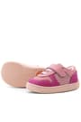 Rakerplus Bob Hakiki Deri Pembe Barefoot Cırtlı Lastikli Bebek Sneaker Ayakkabı R840-PP.25