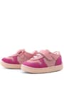 Rakerplus Bob Hakiki Deri Pembe Barefoot Cırtlı Lastikli Bebek Sneaker Ayakkabı R840-PP.25