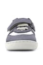 Rakerplus Bob Hakiki Deri Platin Gümüş Barefoot Cırtlı Lastikli Bebek Sneaker Ayakkabı R840-PLG.25