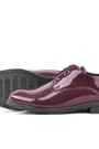 Rakerplus Claret Red Pattent Leather Lace up Oxford Kids Okul Shoes 3020-BORR-B.26