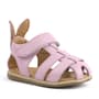 Rakerplus Bunny Genuine Leather Pink Velcro Baby Sandals
